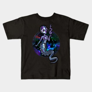 Tentacle girl 3 Kids T-Shirt